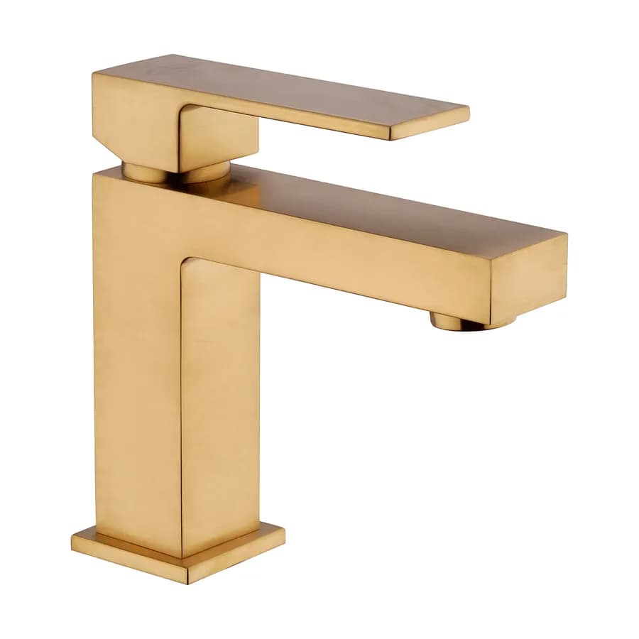 Miscelatore lavabo finitura oro - Crux di Jacuzzi - Rubinetteria