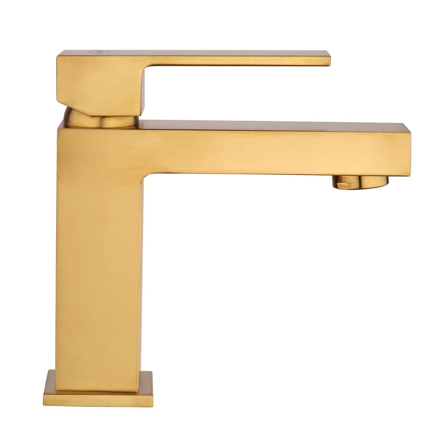 Miscelatore lavabo finitura oro - Crux di Jacuzzi - Rubinetteria