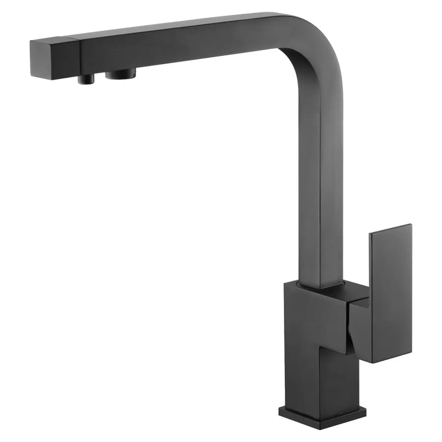 Miscelatore lavello con 2 getti nero opaco - Claranne