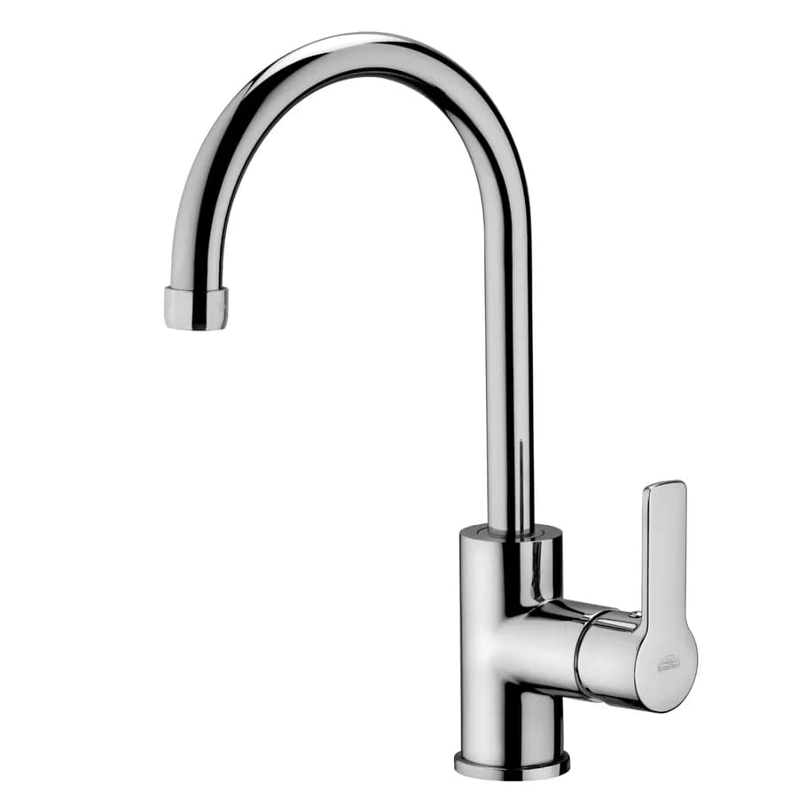 Miscelatore lavello con canna orientabile Ø 2 cm cromato - Red di Paffoni