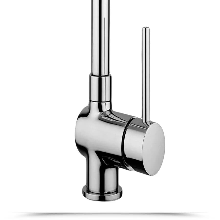 Miscelatore lavello con canna orientabile cromato - Stick di Paffoni