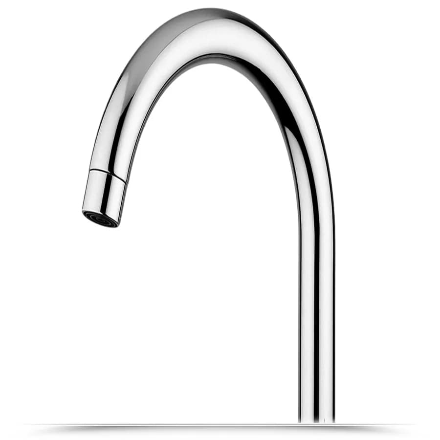 Miscelatore lavello con canna orientabile cromato - Stick di Paffoni