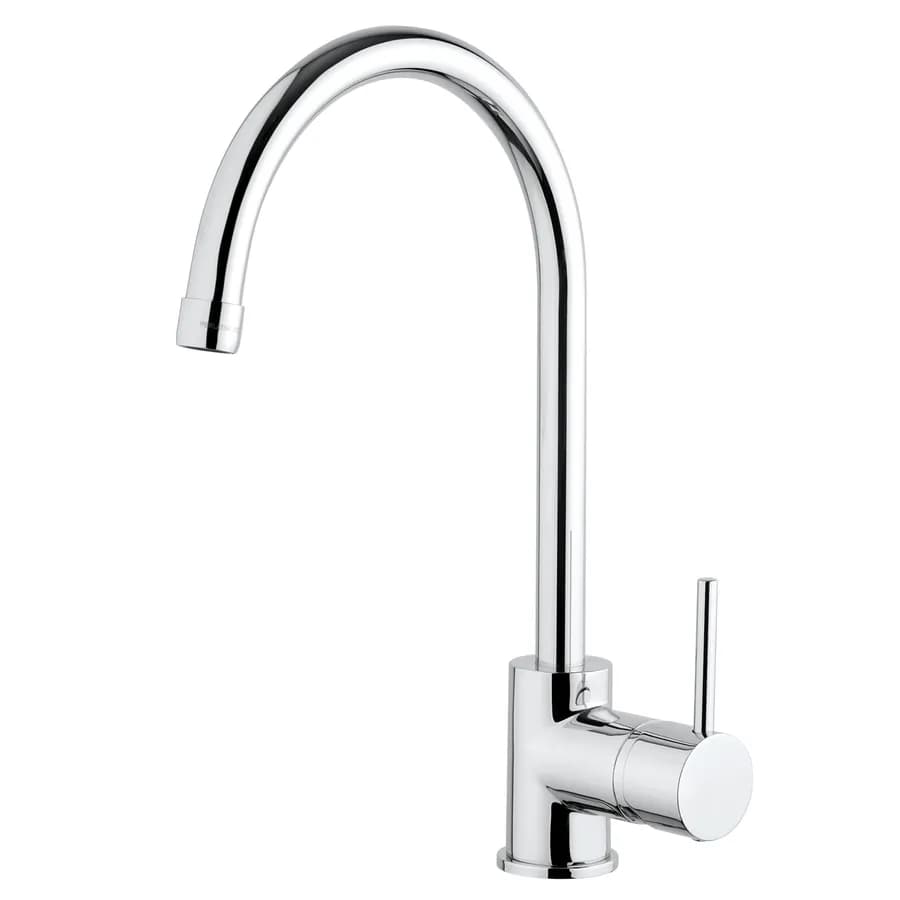 Miscelatore lavello monocomando con canna alta girevole - Paini Cox