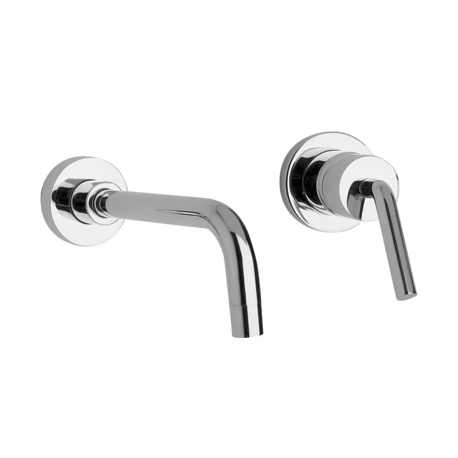 Miscelatore lavabo a muro con canna 19 cm Aquasoul di Jacuzzi - Rubinetteria
