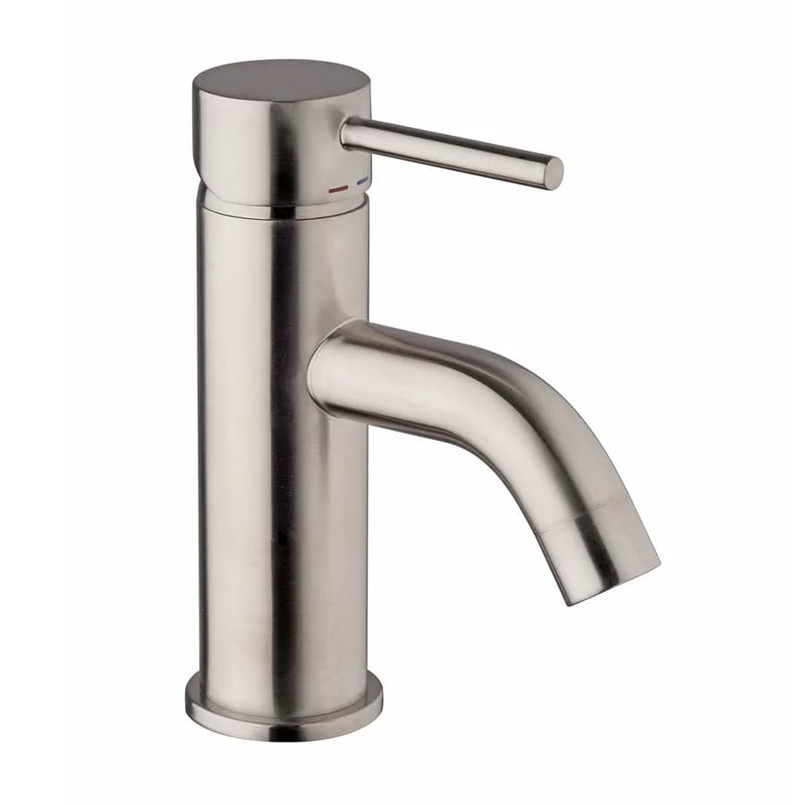 Miscelatore per lavabo satinato Gun di Jacuzzi - Rubinetteria