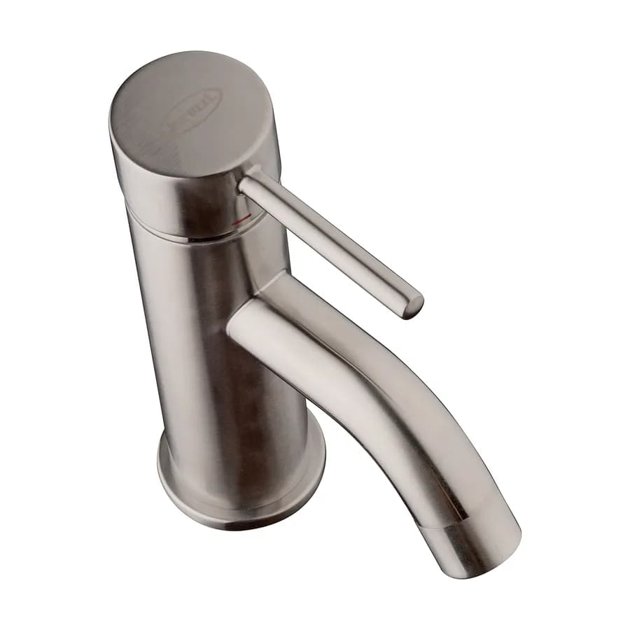 Miscelatore per lavabo satinato Gun di Jacuzzi - Rubinetteria