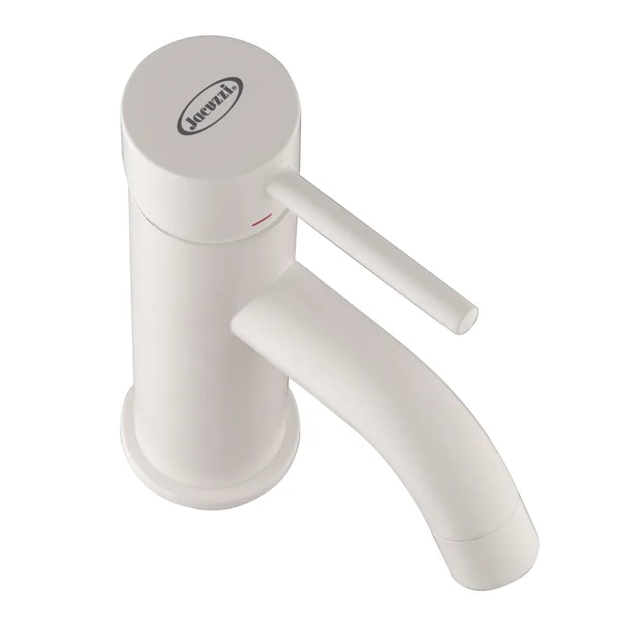 Miscelatore per lavabo ottone bianco opaco Gun di Jacuzzi - Rubinetteria