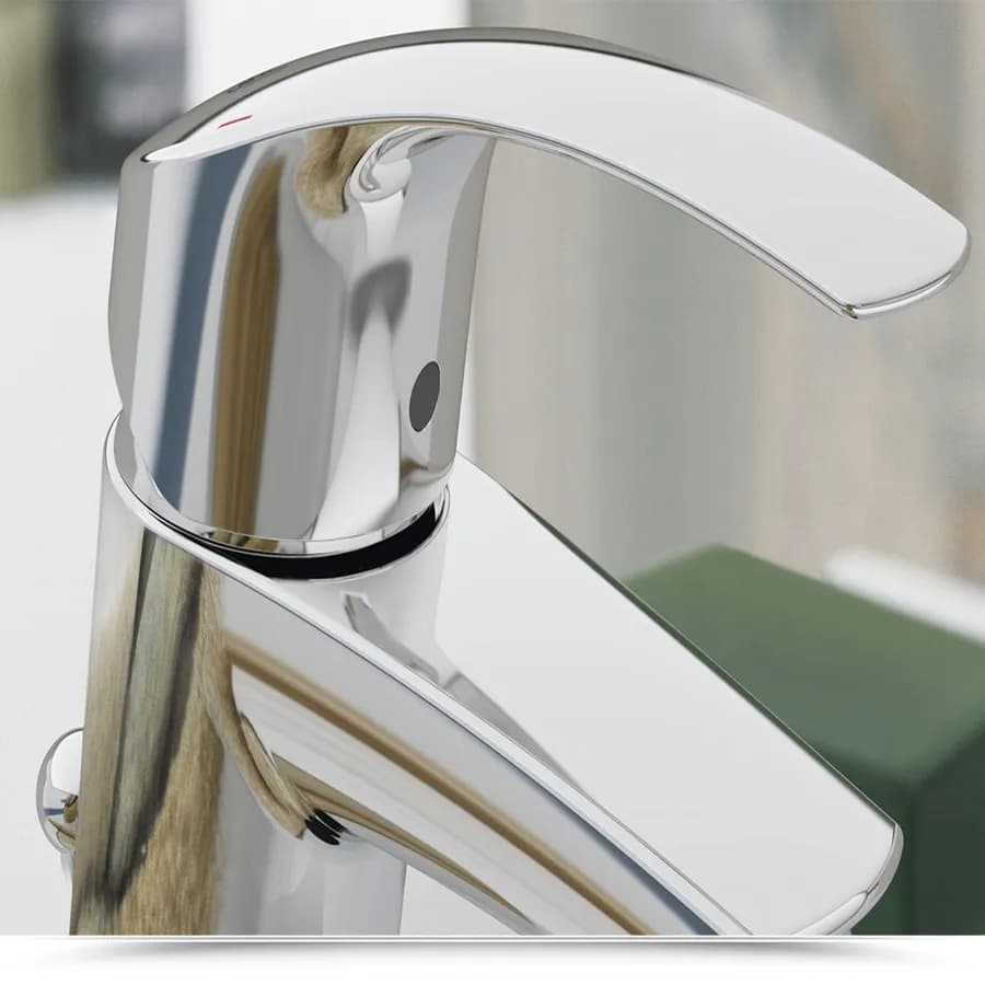 Miscelatore lavabo con scarico taglia S cromato - Eurosmart New di Grohe