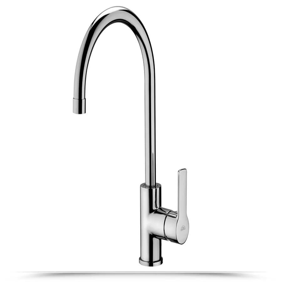 Miscelatore lavello con canna orientabile Ø 2,2 cm cromato - Red di Paffoni