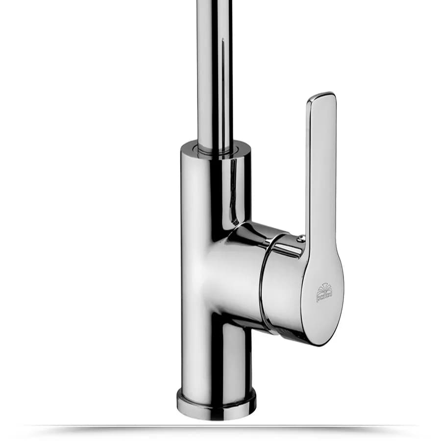 Miscelatore lavello con canna orientabile Ø 2,2 cm cromato - Red di Paffoni
