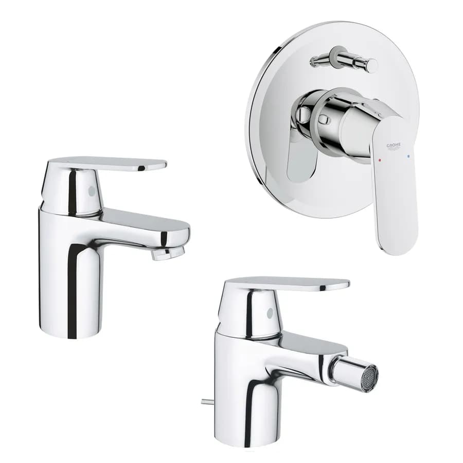 Miscelatori lavabo bidet e doccia 2 uscite GROHE Eurosmart Cosmopolitan
