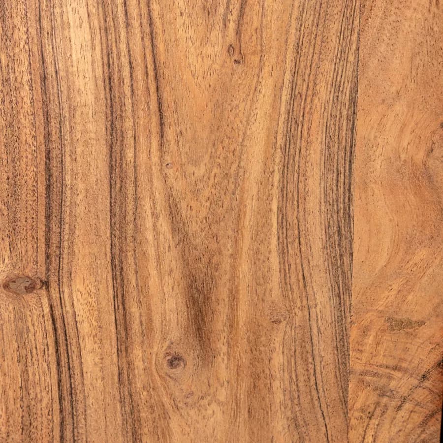 Mobile contenitore 90x155h cm con 2 ante in legno di acacia - Freia Acacia