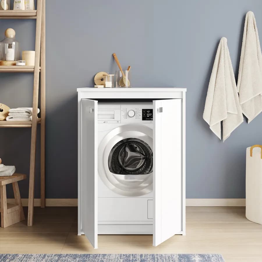 Mobile coprilavatrice 70 x 60 x 94 h cm con ante - Vix