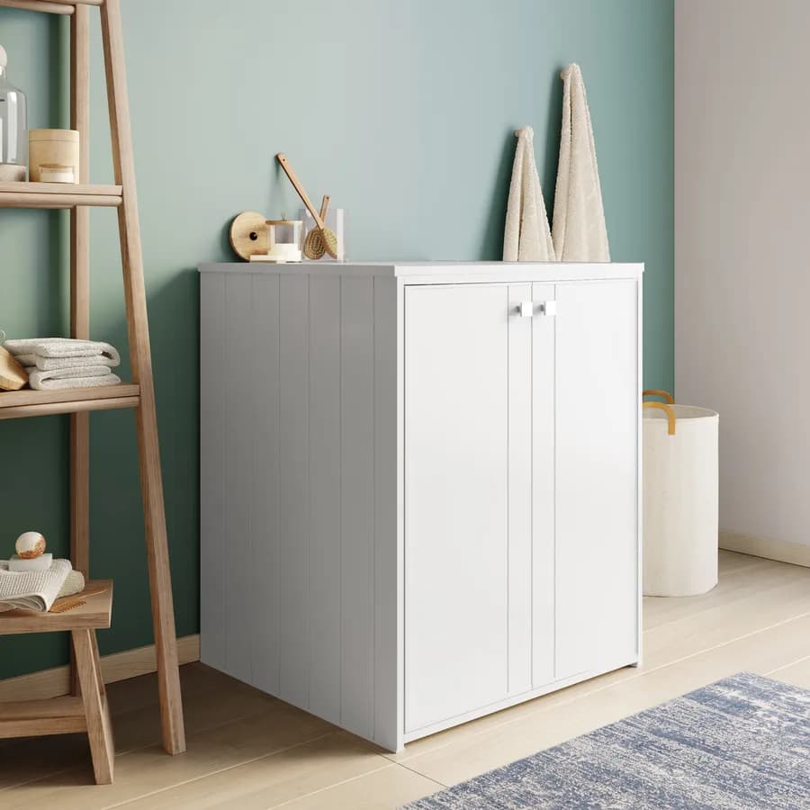 Mobile coprilavatrice 77 x 71 x 93,5 cm con ante - Vix