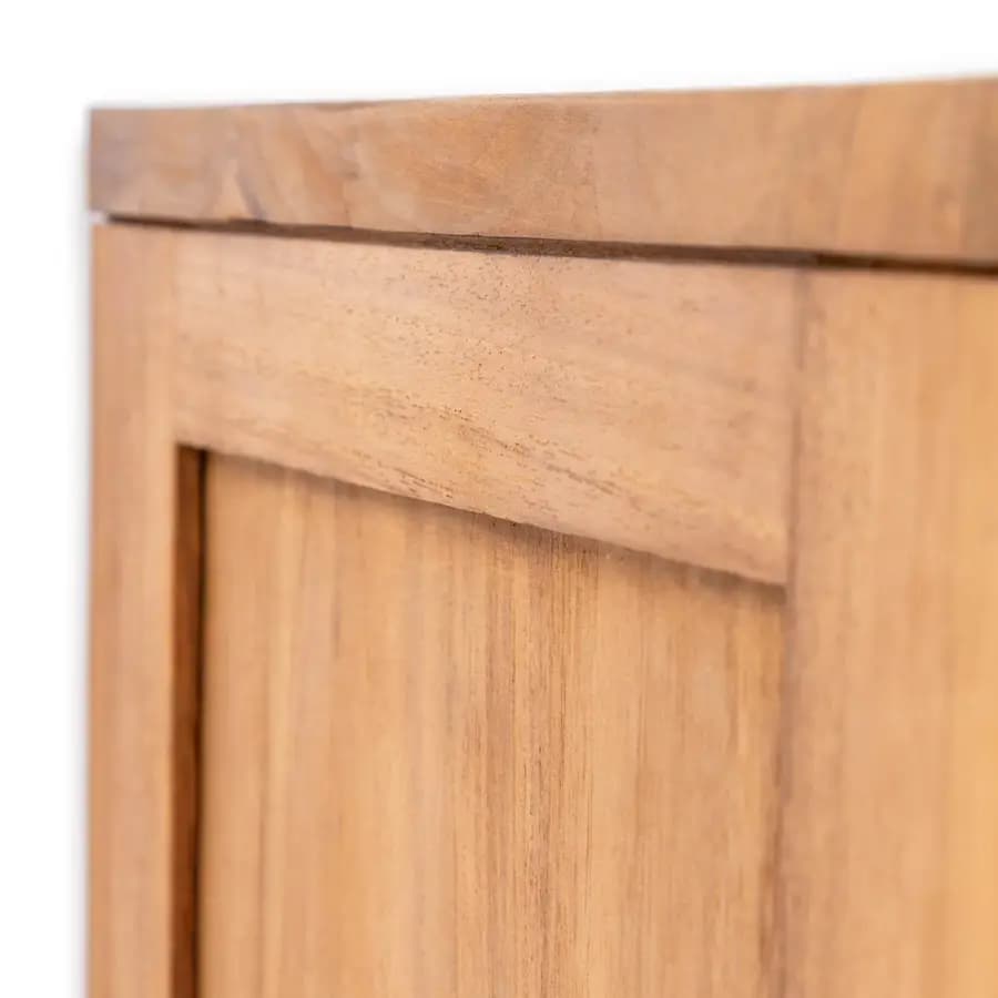 Mobile da bagno sospeso 120 cm in teak - Azul