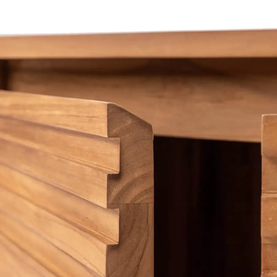Mobile da bagno sospeso 120 cm in teak - Azul