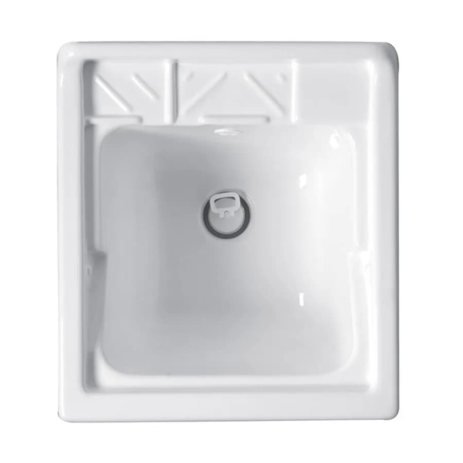 Mobile lavatoio Lavacril Colavene 50x50x87h cm con vasca e serranda laterale a scomparsa