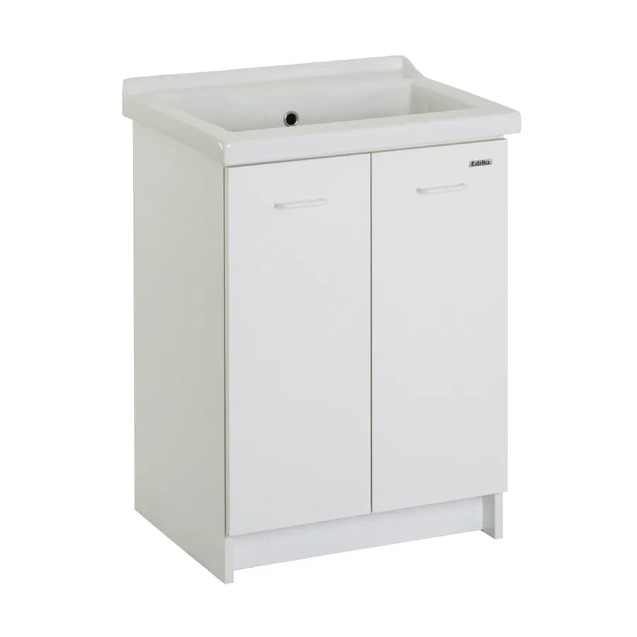 Mobile lavatoio lavello ceramica 2 ante Acqua Edilla Montegrappa 63x50x87 cm