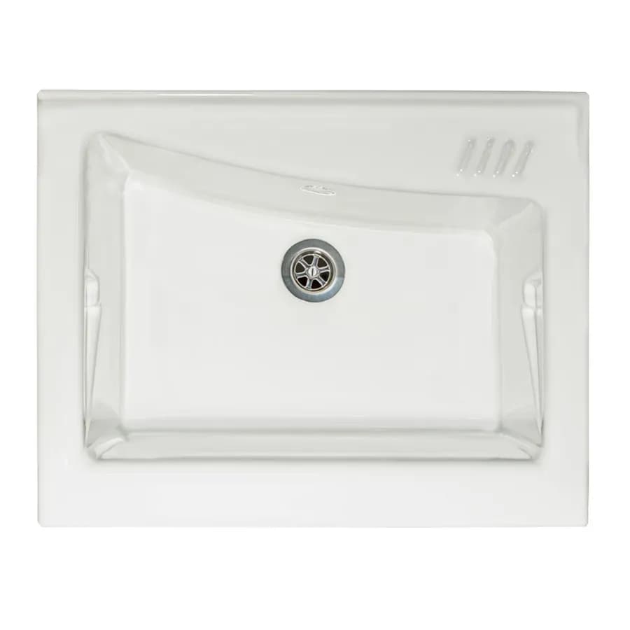 Mobile lavatoio lavello ceramica 2 ante Acqua Edilla Montegrappa 63x50x87 cm