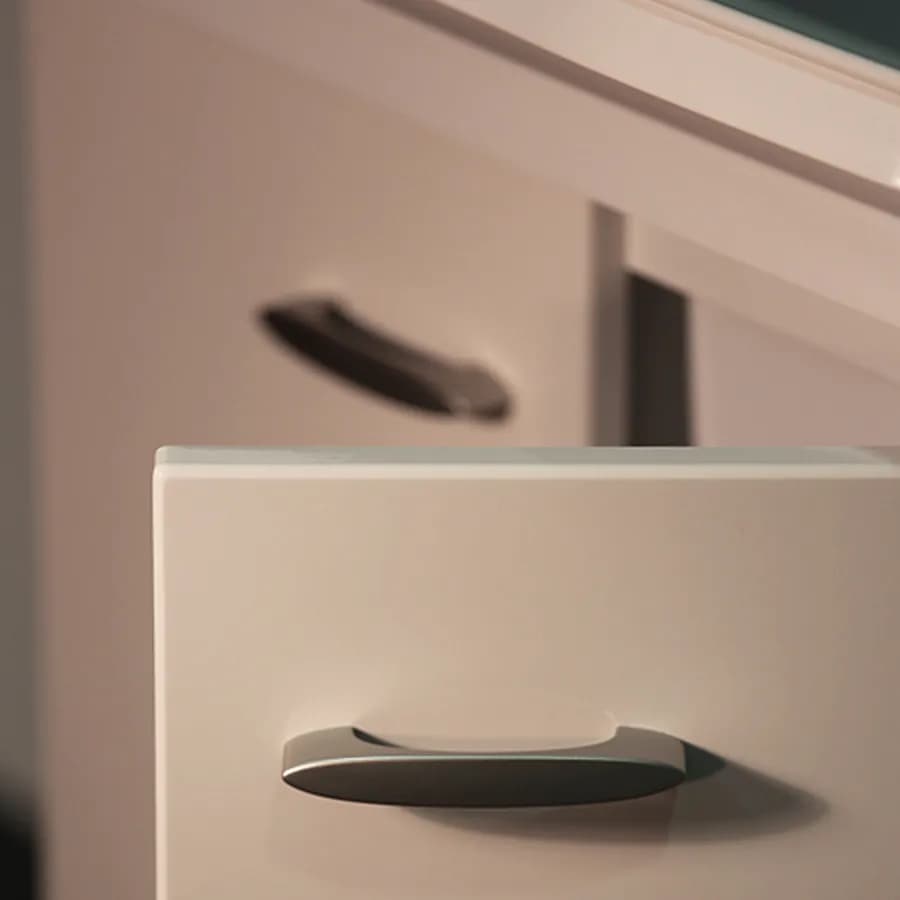 Mobile lavatoio vasca in ceramica linea Acqua Marella 63x50x87h cm Montegrappa