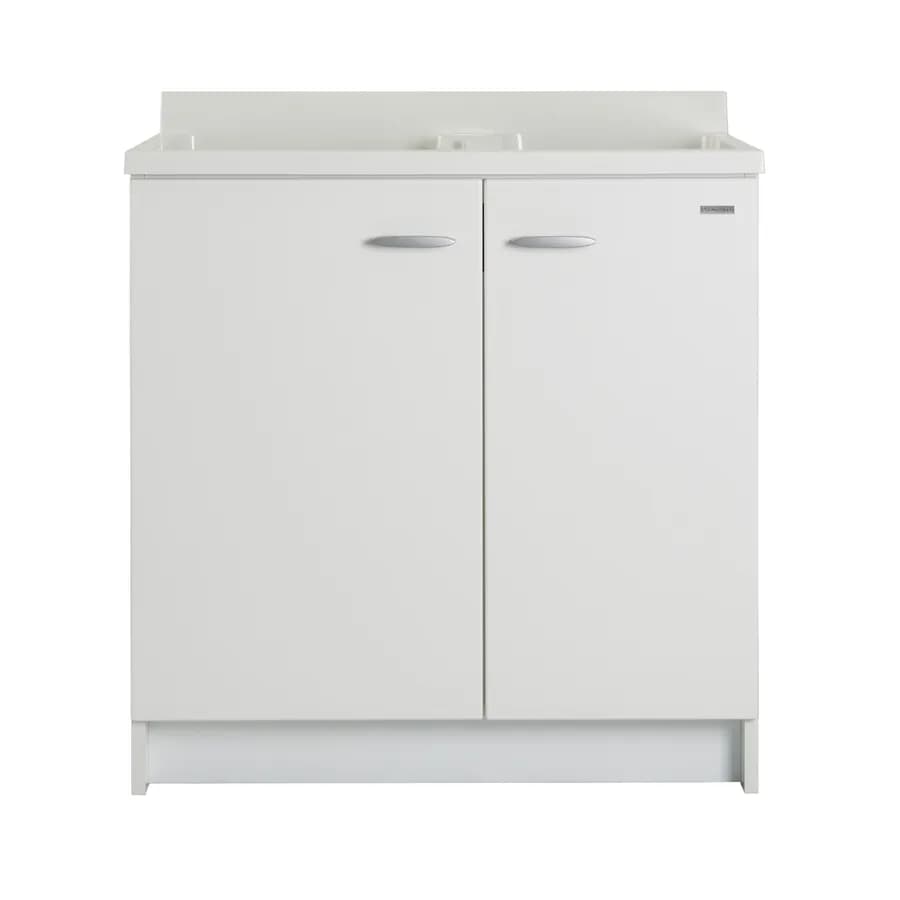 Mobile Montegrappa lavatoio linea Marella vasca termoplastica mobile doppia anta cm 80x60x85 h