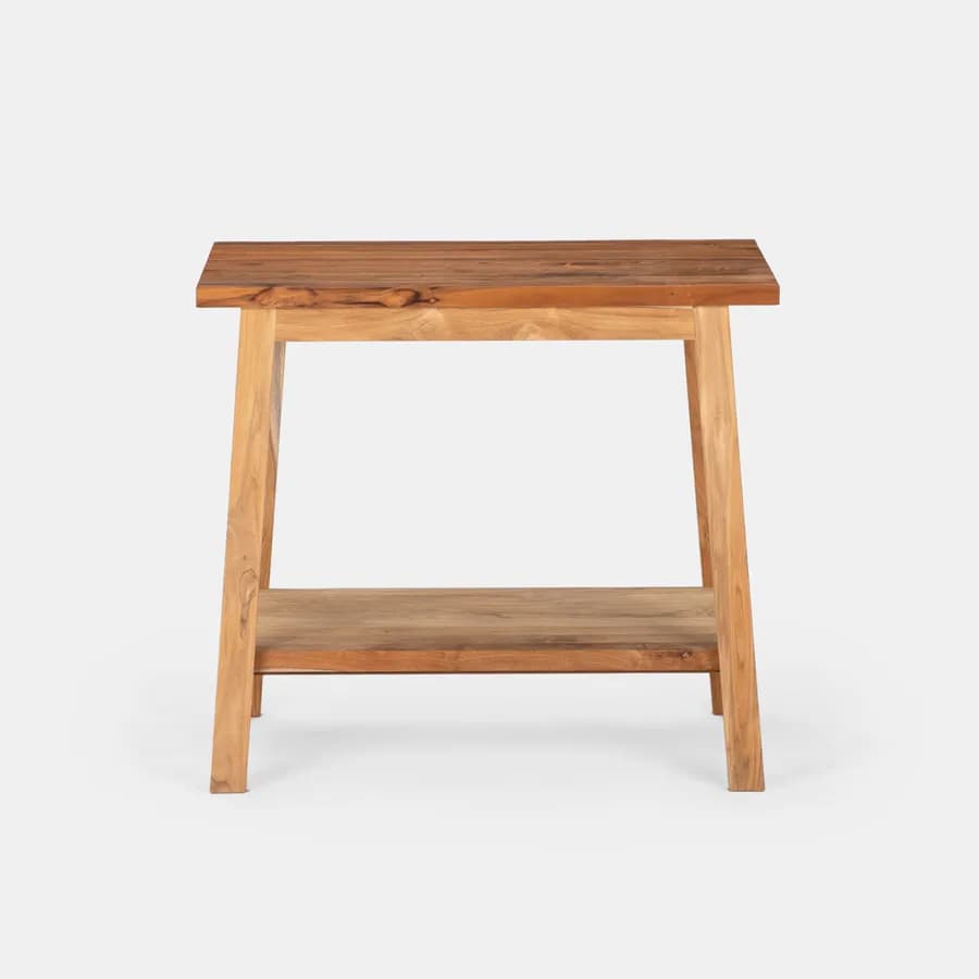 Mobile sottolavabo 80 cm in legno teak - Nara