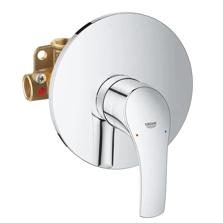 Monocomando rubinetto con corpo incasso GROHE Eurosmart New per vasca o doccia