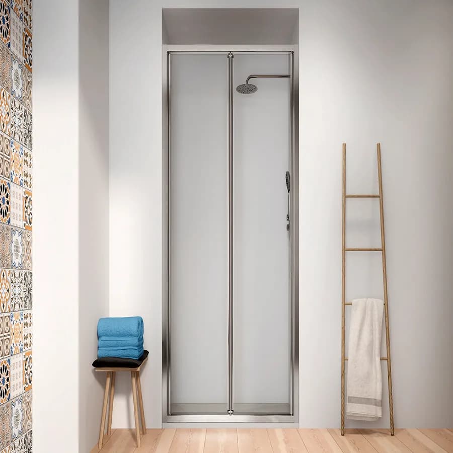 Nicchia doccia 100 cm a soffietto anticalcare trasparente 195h - Sofy