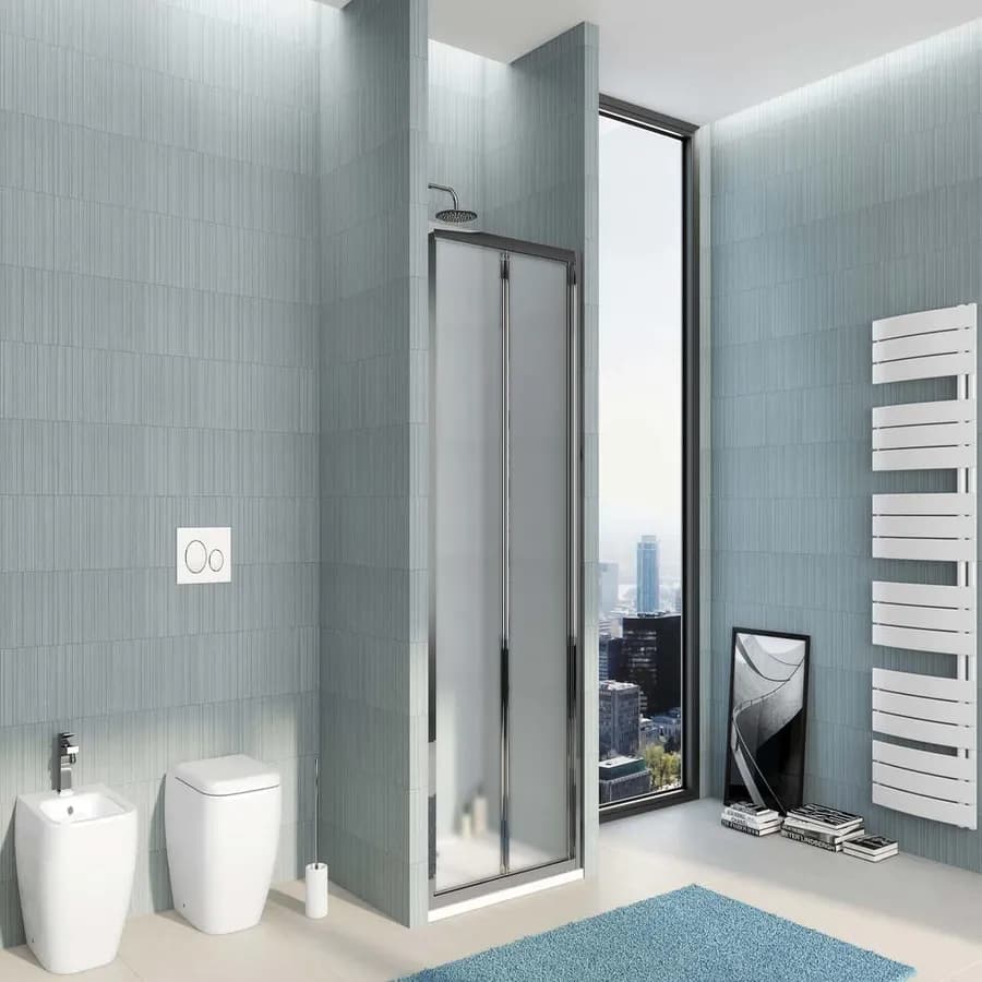 Nicchia doccia 75 cm a soffietto opaco 195h - Sofy