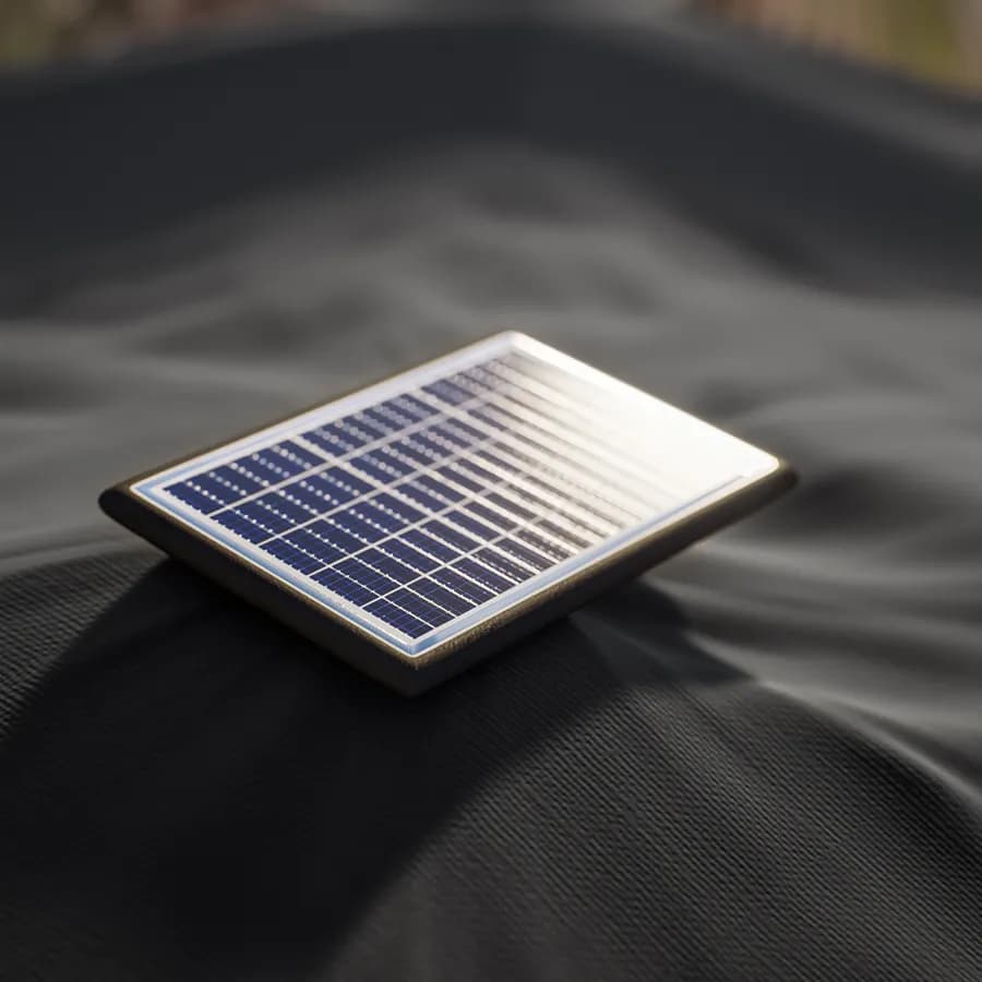 Ombrellone a luci LED con palo laterale 4x3 m e telo antracite - Lipari