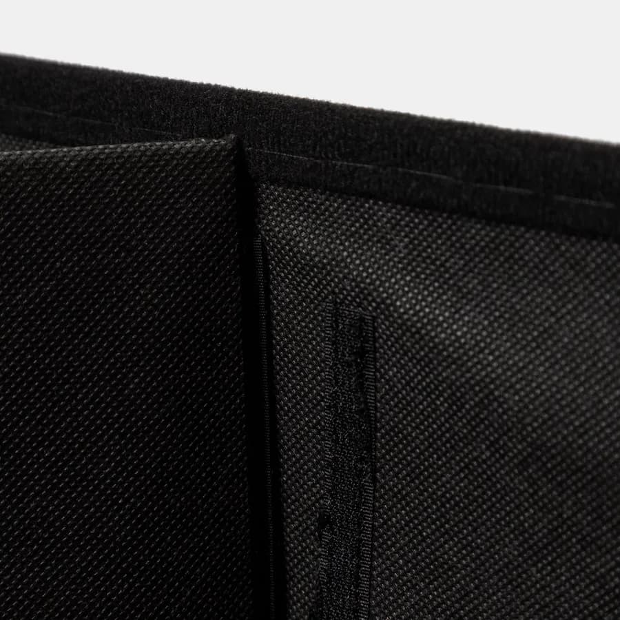 Panca contenitore 78x38 cm in velluto a coste cacao con seduta imbottita - French