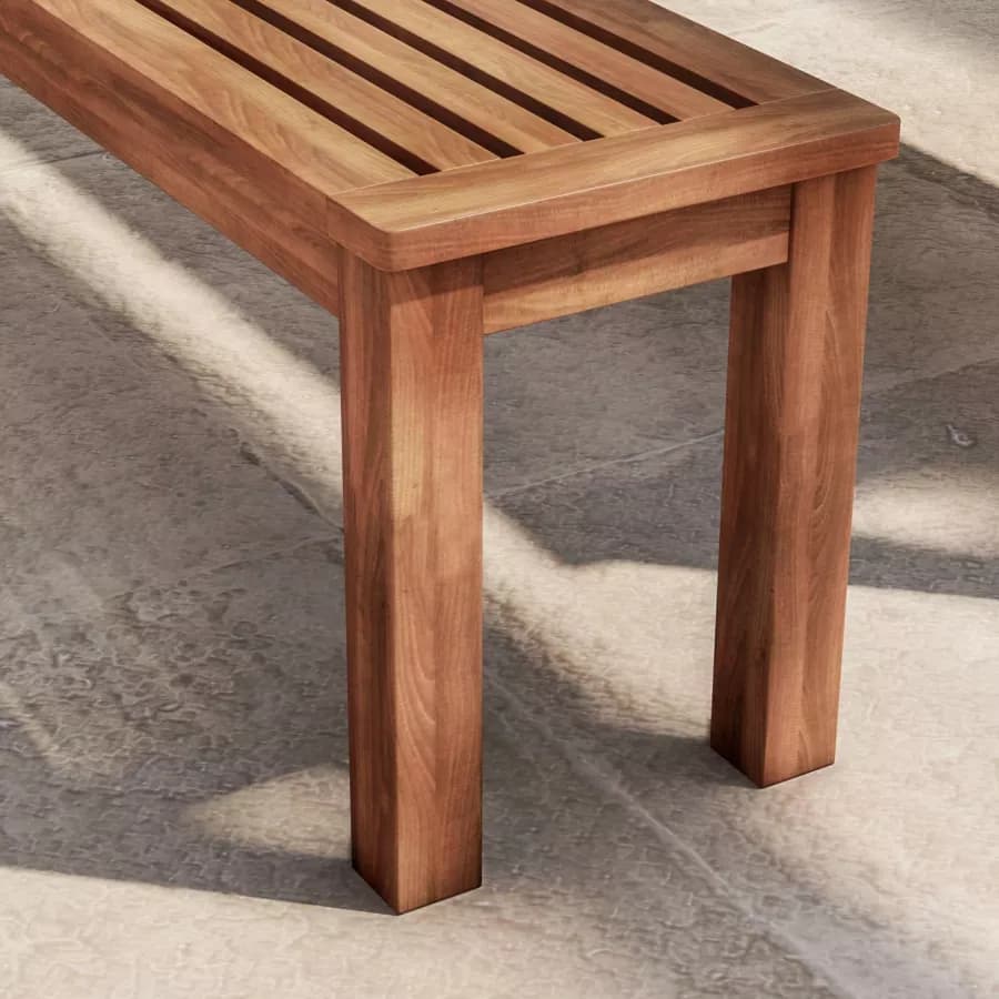 Panca da giardino in legno di acacia 160 cm - Paja