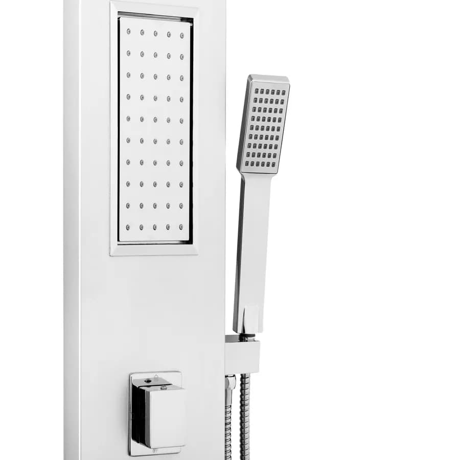 Pannello doccia termostatico idromassaggio multigetto acciaio inox - Denver