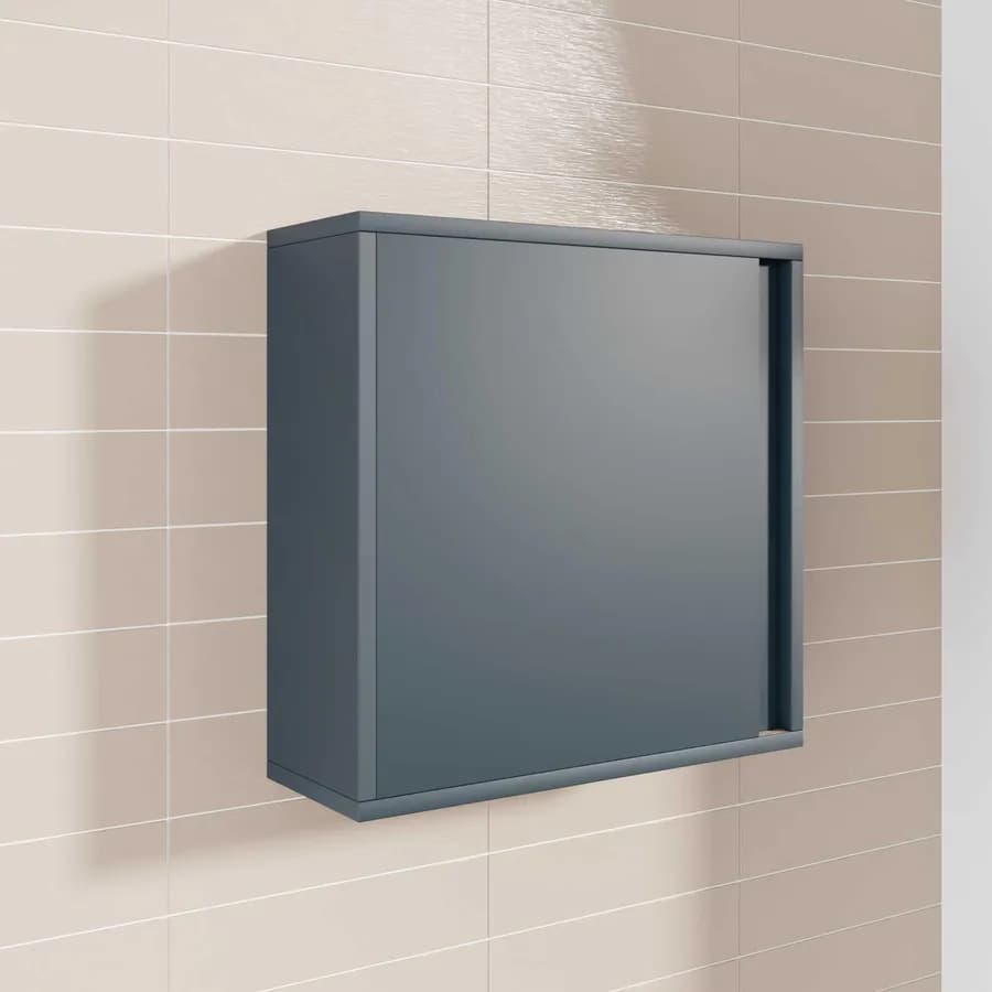 Pensile bagno sospeso oceano opaco 45 cm salvaspazio