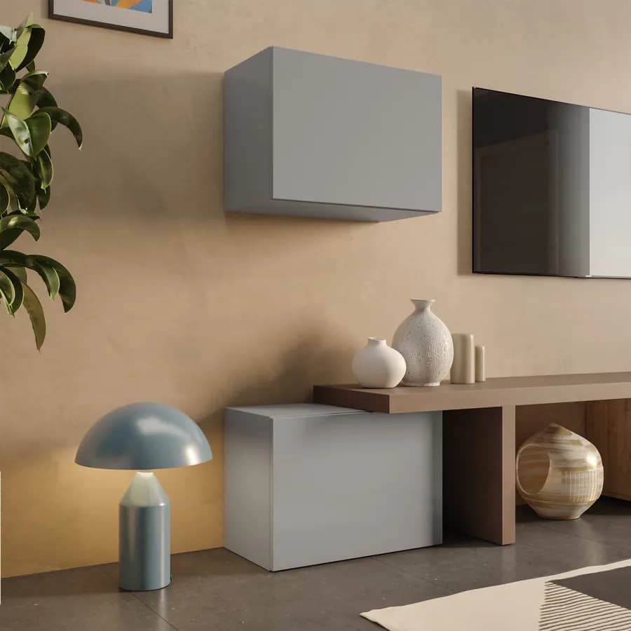 Modulo da terra 55x40h cm ardesia con anta reversibile - Clary