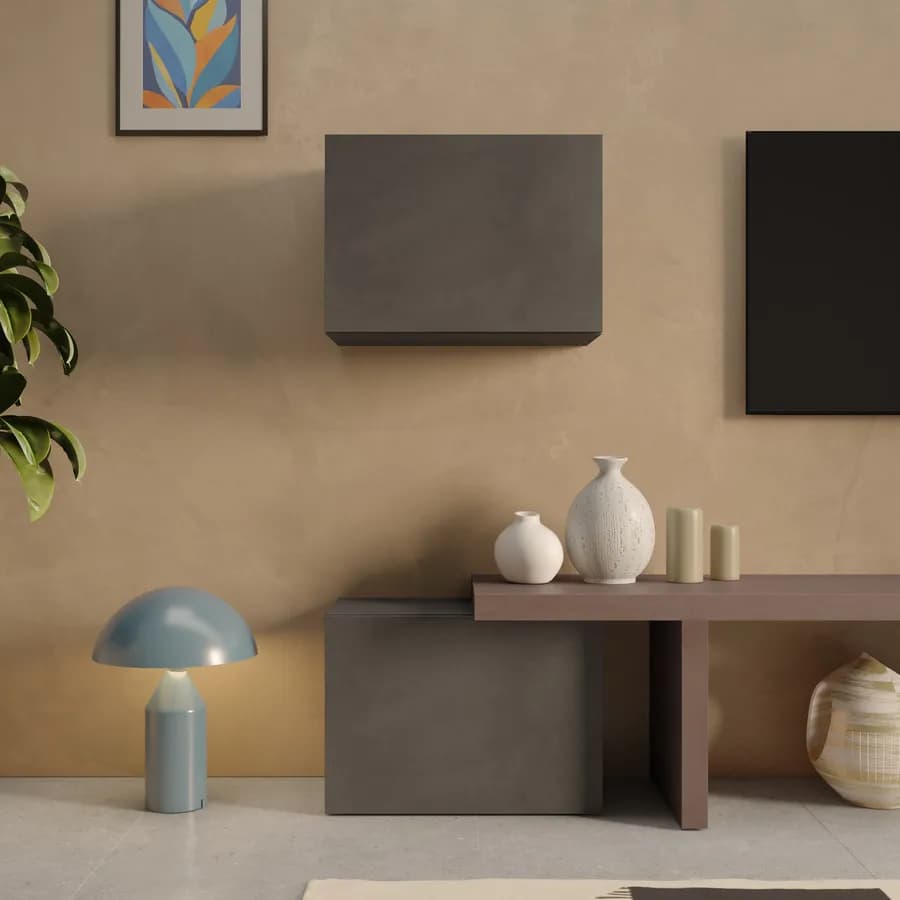 Modulo da terra 55x40h cm lava con anta reversibile - Clary