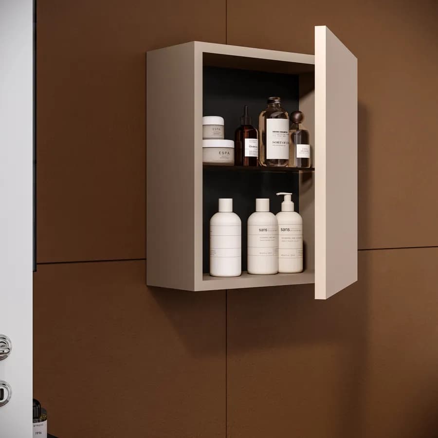 Pensile da bagno sospeso 30x40 h cm cappuccino - Union