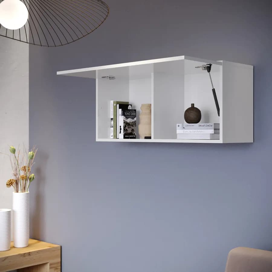 Pensile vasistas 90x40h cm bianco lucido - Kayros