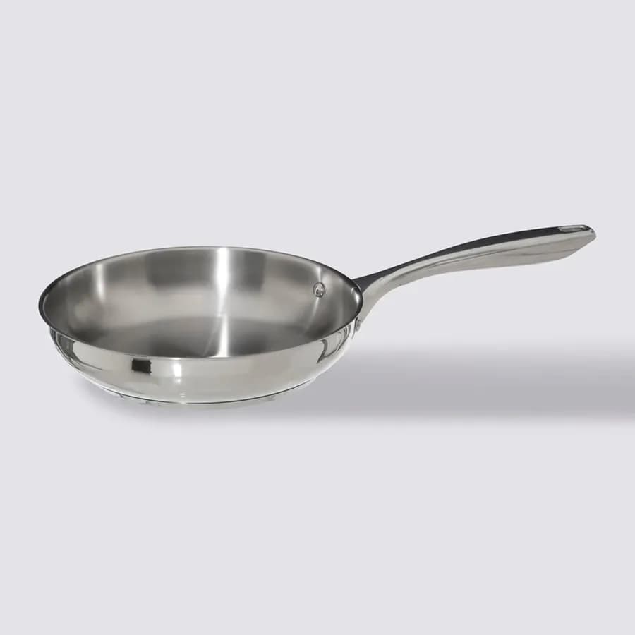 Pentola 24x6h cm in acciaio inox cromo - Veralux