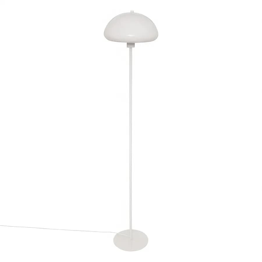 Piantana 140h cm in acciaio bianco - Conway