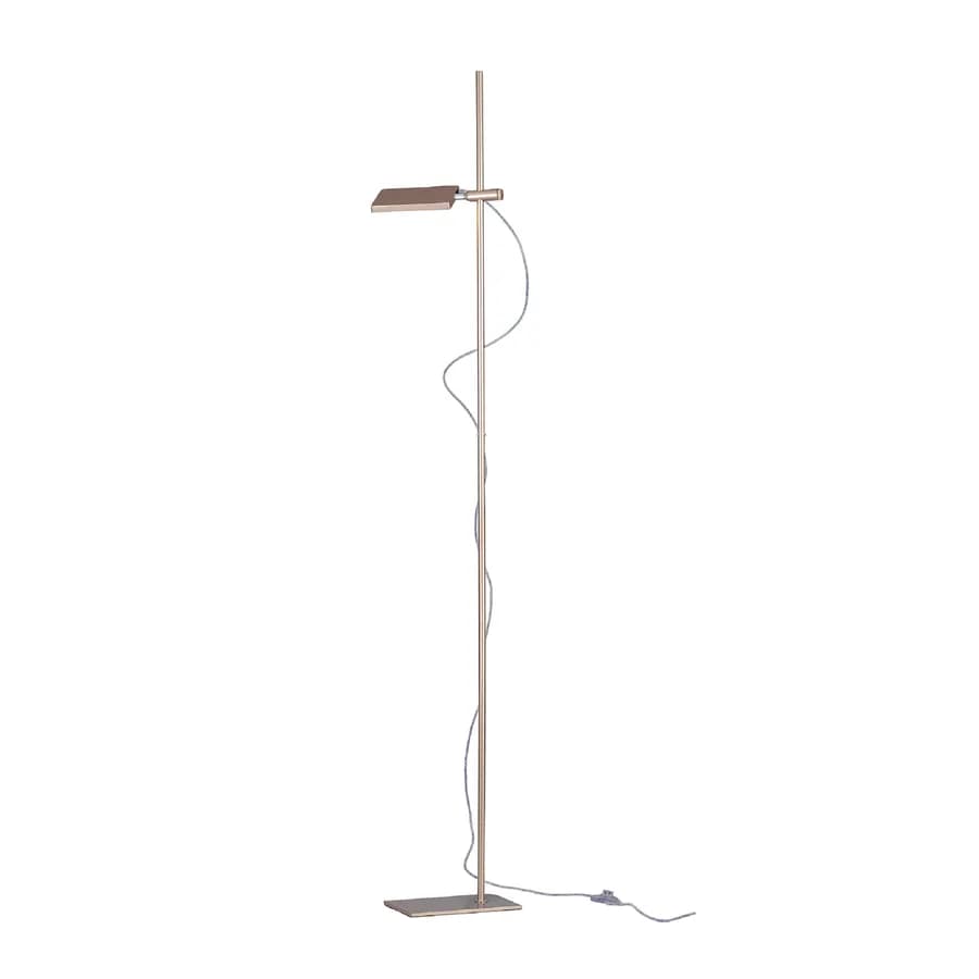 Piantana 182 cm in alluminio oro e diffusore orientabile