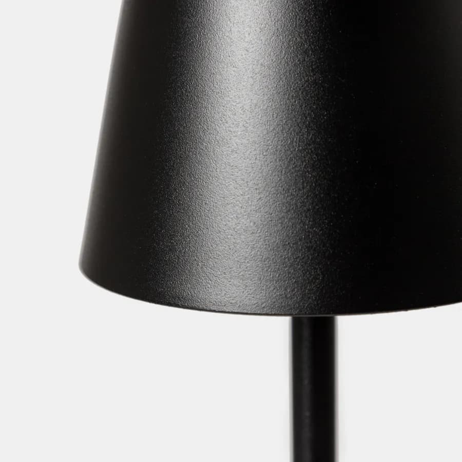 Piantana touch a LED in alluminio nero con altezza regolabile - Classic