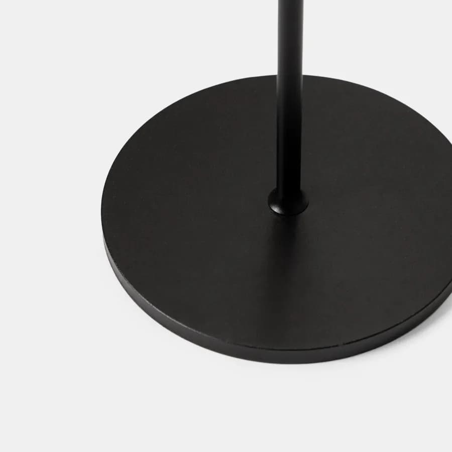 Piantana touch a LED in alluminio nero con altezza regolabile - Classic