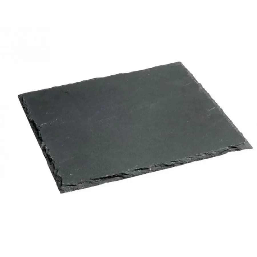 Piatto 20x20 cm in ardesia naturale