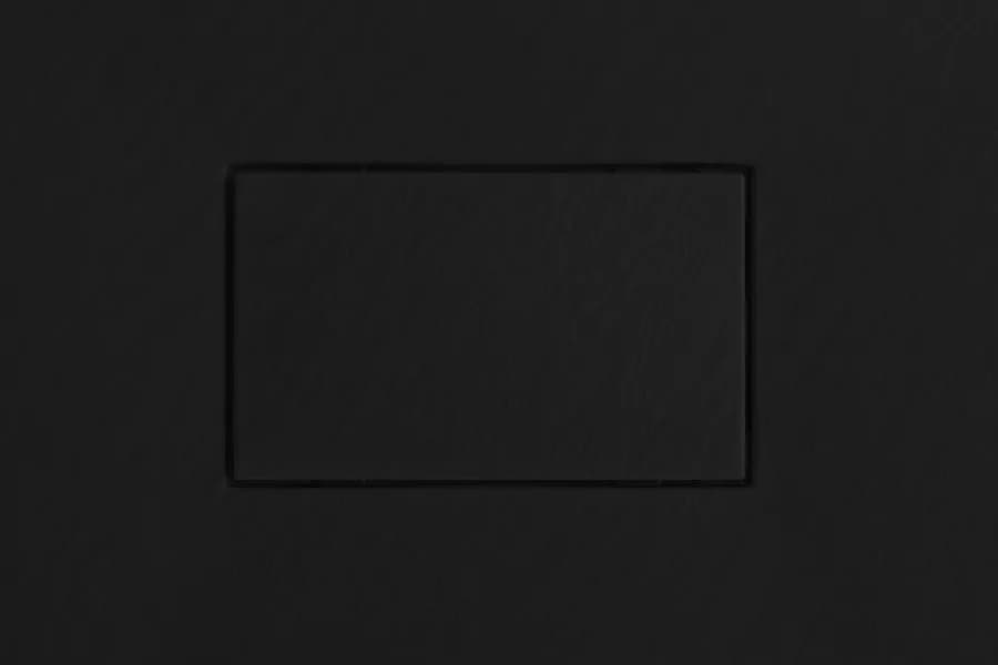 Piatto doccia 90x80 cm ultraslim riducibile nero effetto pietra - Rok