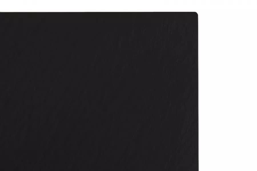 Piatto doccia 90x80 cm ultraslim riducibile nero effetto pietra - Rok