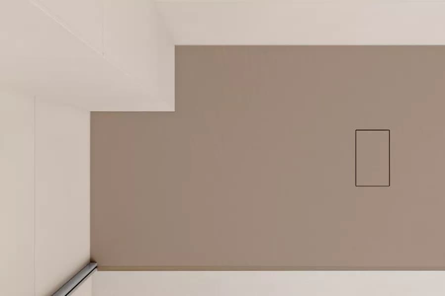 Piatto doccia 170x80 cm ultraslim riducibile cappuccino effetto pietra - Rok