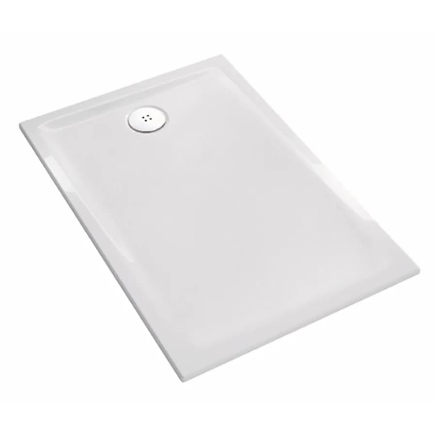 Piatto doccia extrapiatto ceramica 120x90cm Geberit serie 45 bianco