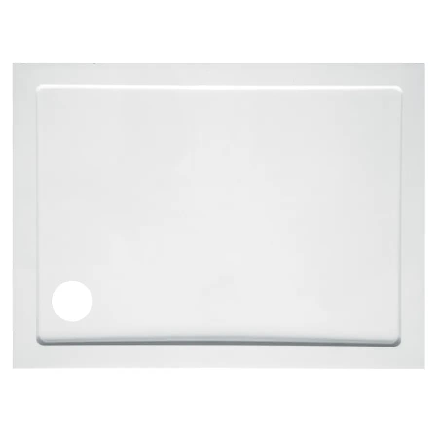 Piatto doccia 90x100 cm ultrapiatto altezza 3,5 cm in policril - Prist