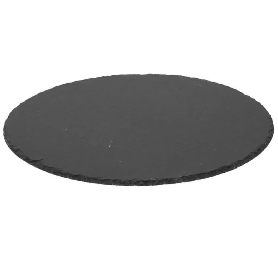 Piatto rotondo 32 cm in ardesia naturale